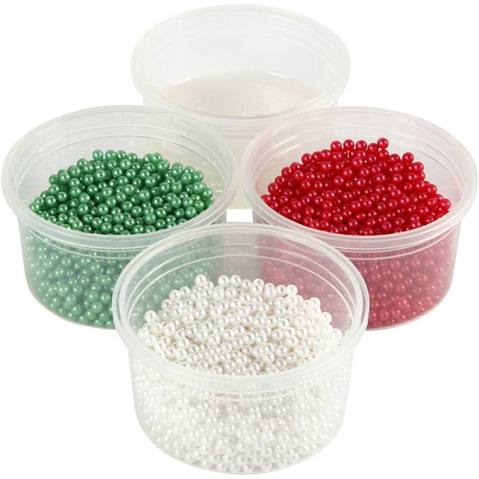 Pearl Clay®, värilajitelma, 3x25+38 g, 1 set