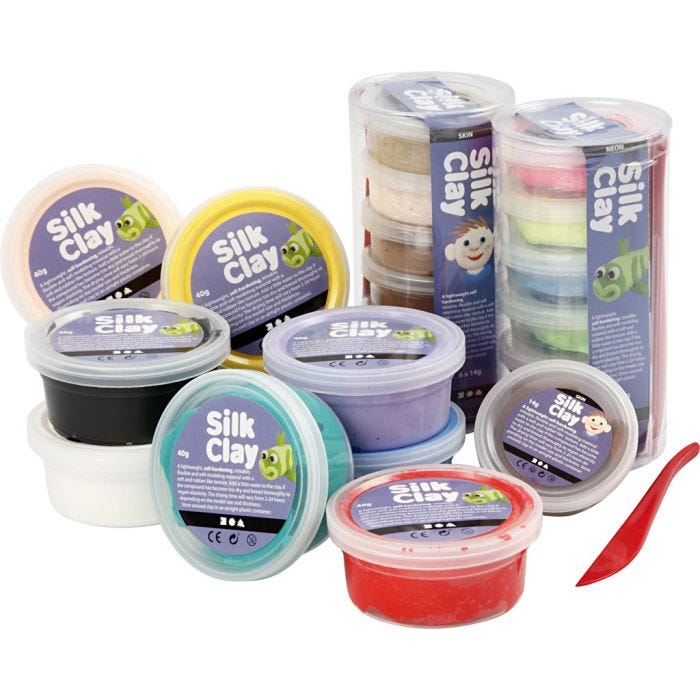 Silk Clay®, värilajitelma, 22 tb/ 1 pkk