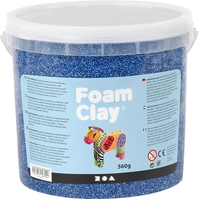 Foam Clay® Helmimassa, sininen, 560 g/ 1 prk