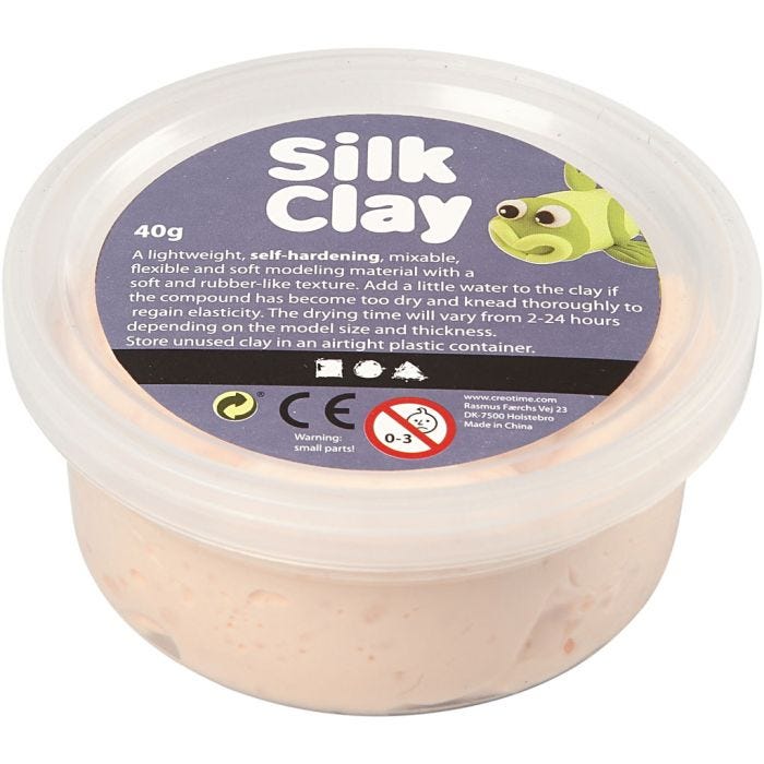 Silk Clay®, vaalea puuteri, 40 g/ 1 tb
