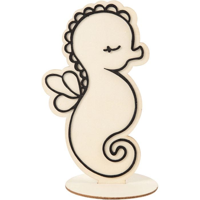 Koristehahmo, Merihevonen, 18 cm, 1 kpl