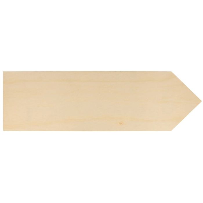 Puiset kyltit, koko 40x12 cm, 4 kpl/ 1 pkt