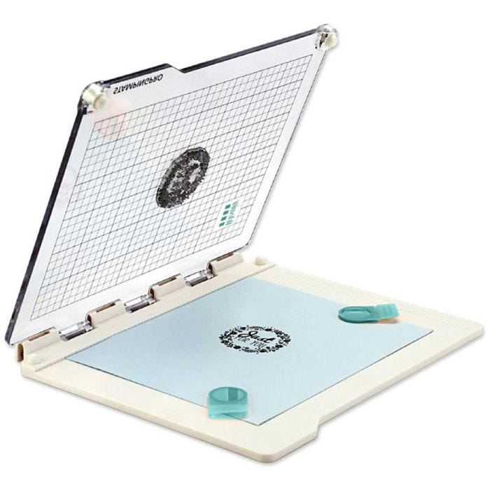 StampingPro-tarkkuusprässi läpinäkyville leimasimille, 1 kpl