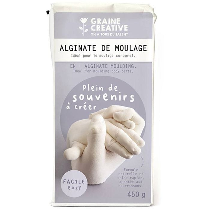 Alignaatti, valkoinen, 500 g/ 1 pkt