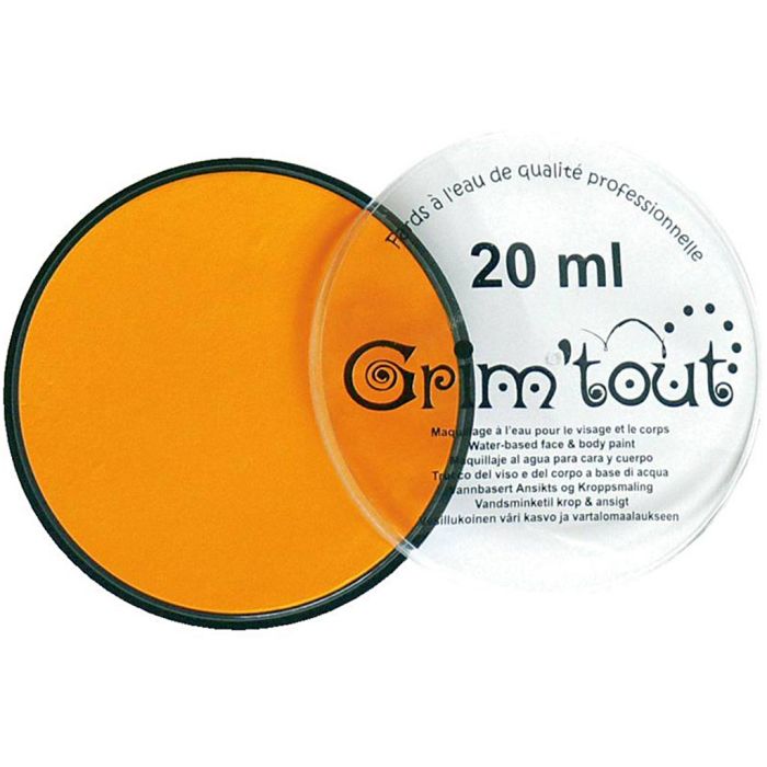 Ammattimainen kasvomaali, auringonkeltainen, 20 ml/ 1 tb