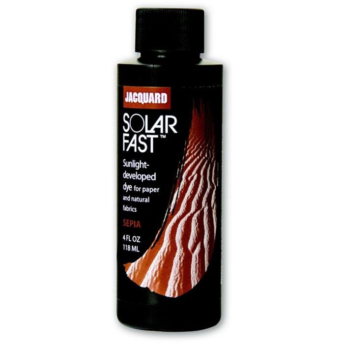 Jacquard Solarfast – Valoherkkä väriaine, nro 111, sepia (111), 118 ml/ 1 pll