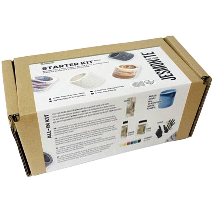 Jesmonite Kit – Pyöreä ruukku, 1 pkk/ 1 pkt