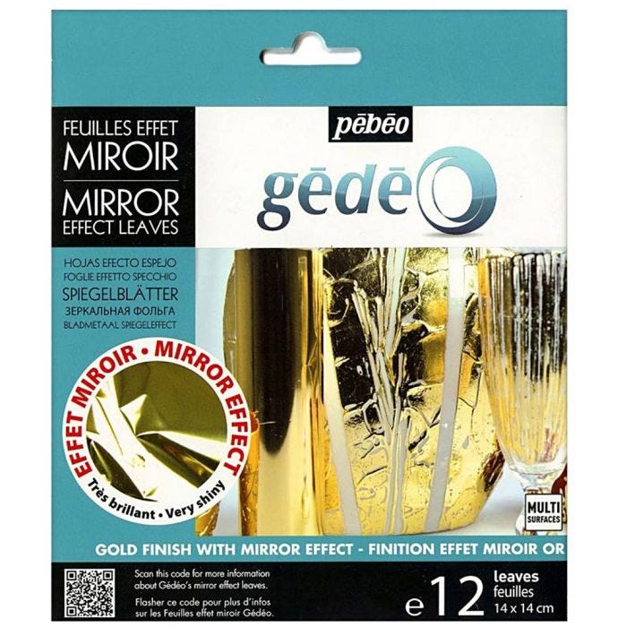 Gédéo-peilipaperi, kulta, 12 kpl/ 1 pkt
