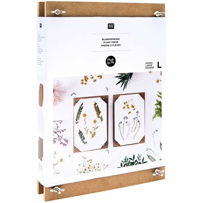 Kasviprässi herbaarioon – Suuri malli, koko 21x29,7x4,3 cm, 1 pkk/ 1 pkt