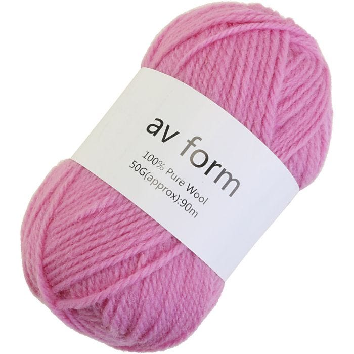 Villalanka, rosa, 50 g/ 1 kpl