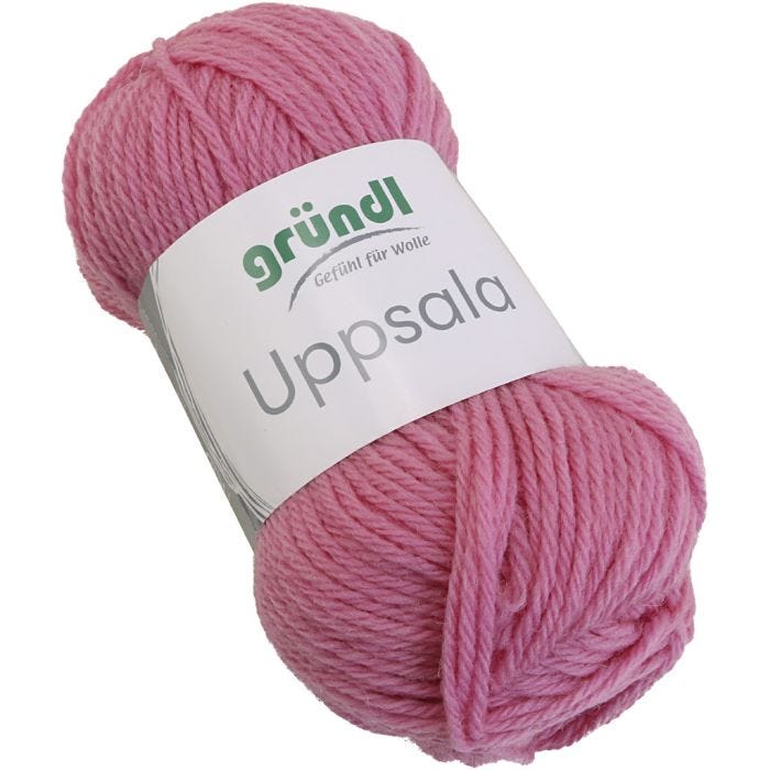 Villalanka, Pit. 125 M, pinkki, 50 g/ 1 kpl