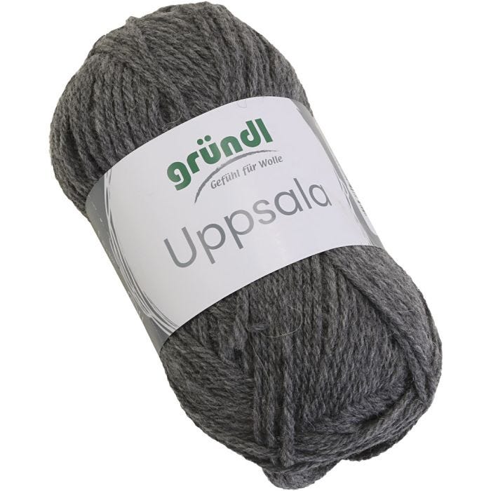 Villalanka, Pit. 125 M, meleerattu harmaa, 50 g/ 1 kpl