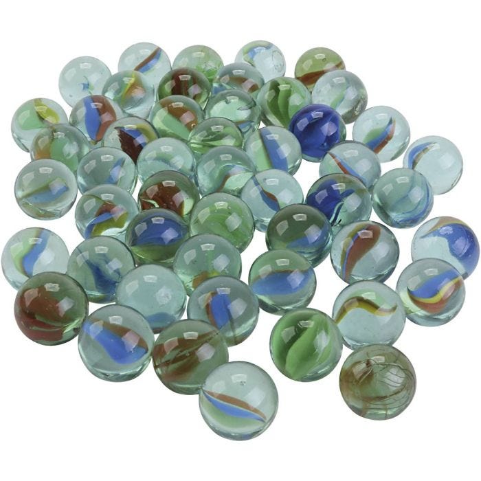 Lasikuulat, 16 mm, 50kpl/ 1 pkt