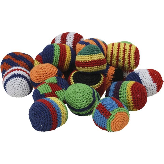 Säkkipallot, 24 kpl/ 1 pkt