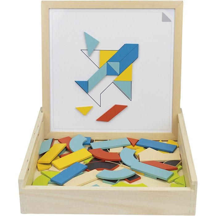 beleduc Geometria-peli, 275x280x65 mm, 1 kpl
