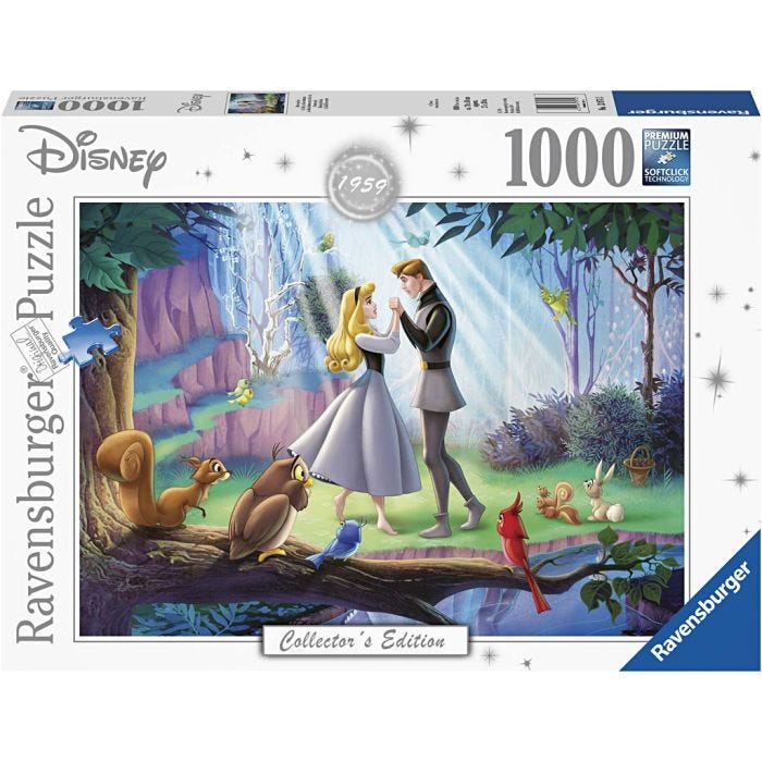 Ravensburger palapeli, Prinsessa Ruusunen, 1000 kappaletta, 1 kpl