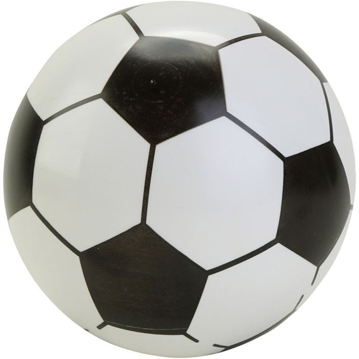 Muovipallo, halk. 20 cm, 70 g, värilajitelma, 10 kpl/ 1 pkt