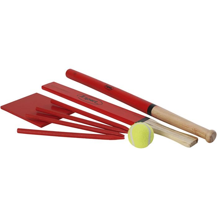Polttopallosetti, punainen, 8 kpl/ 1 set