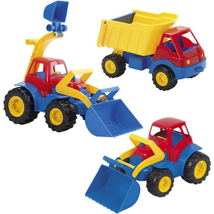 dantoy Kippitraktori, koko 30 cm, 3 kpl/ 1 pkt