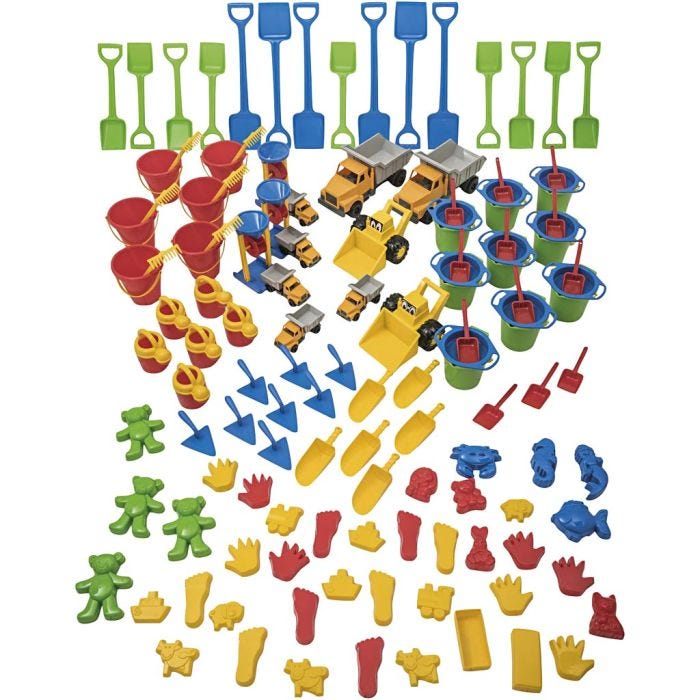 dantoy Hiekkalelusetti, 129 kpl/ 1 set