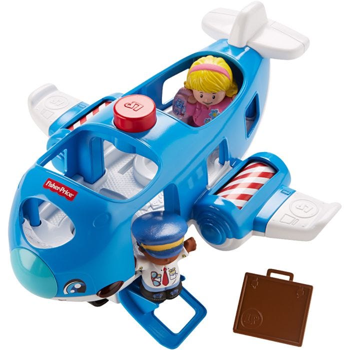 Fisher-Price Lentokone, 1 kpl