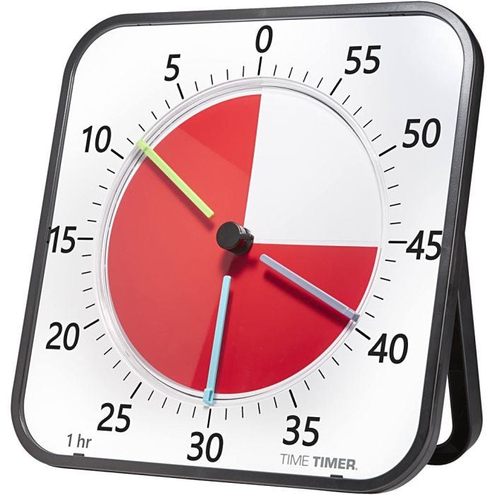 Time Timer® Max, 44 cm, 44x44 cm, 1 kpl