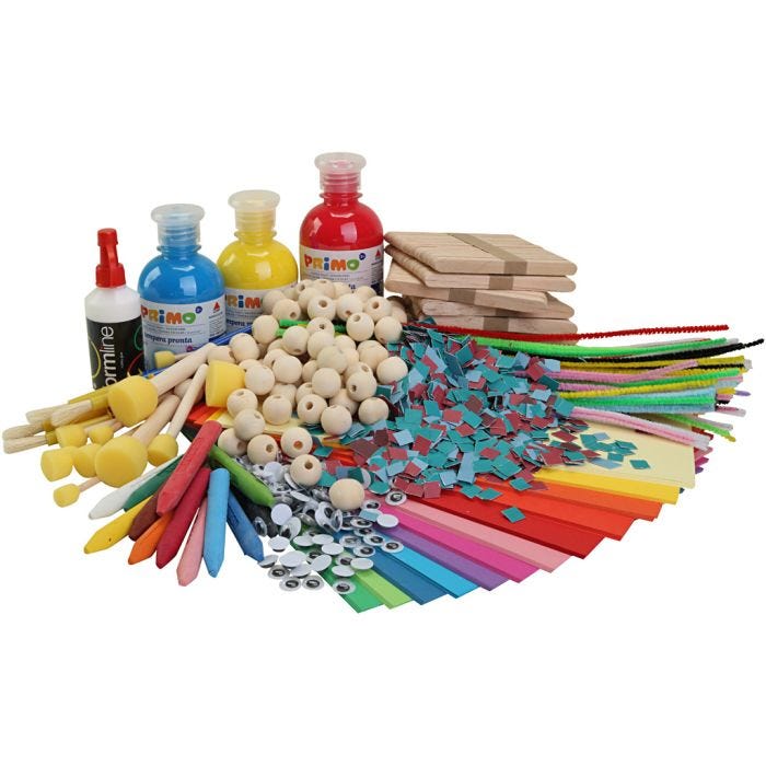 Luova pakkaus päivähoitoon/perheeseen, 1 set