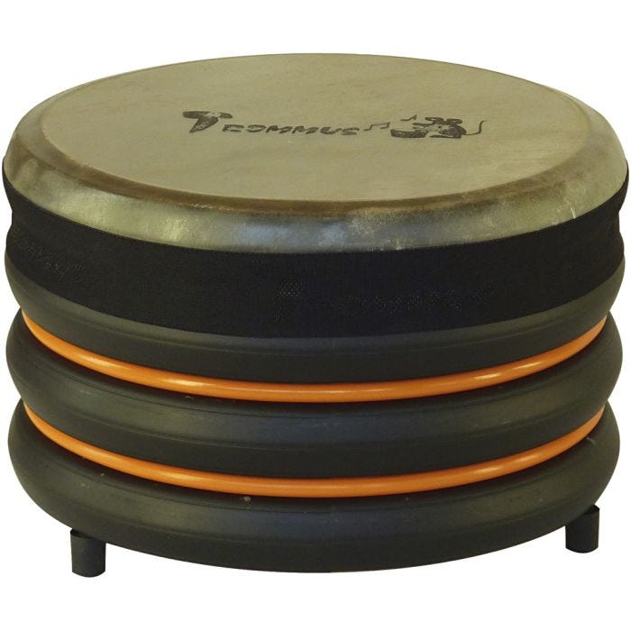 Trommus rumpu, 18 cm, 28 cm, 1 kpl