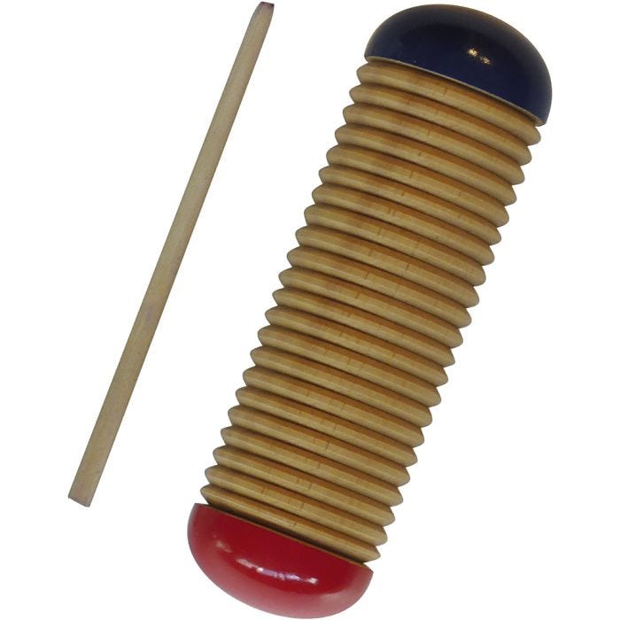 Guiro , 15 cm, 1 set