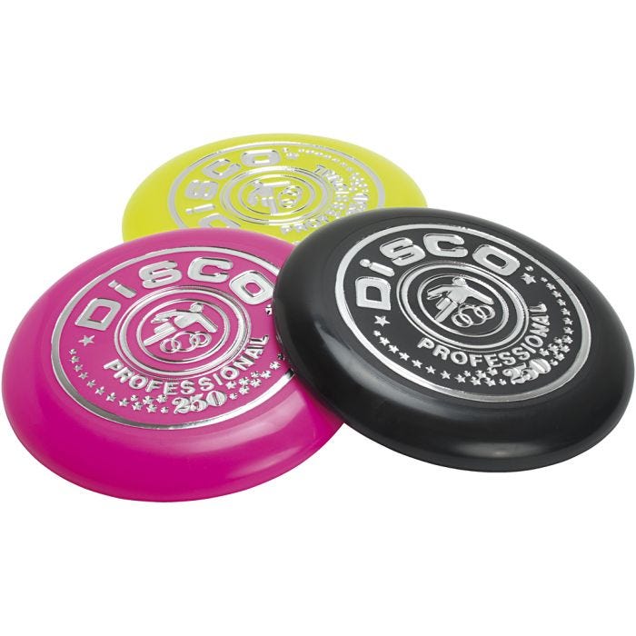dantoy Frisbee, värilajitelma, 9 kpl/ 1 pkt