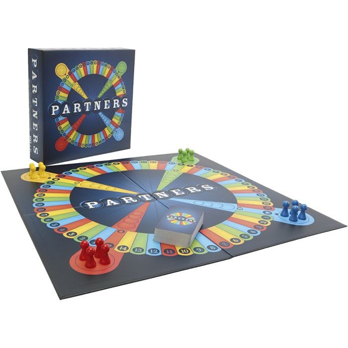 Partners- peli, DK, NO, SE, FI, 1 kpl