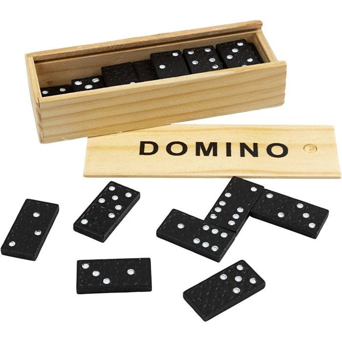 Domino, DK, 28 kappaletta, 1 kpl