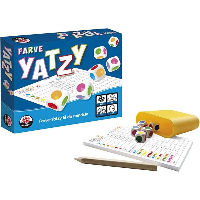 Danspil VäriYatzy lapsille, 1 set