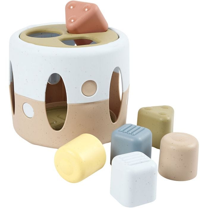 dantoy mini BIO palikkalaatikko, 7 osaa/ 1 set