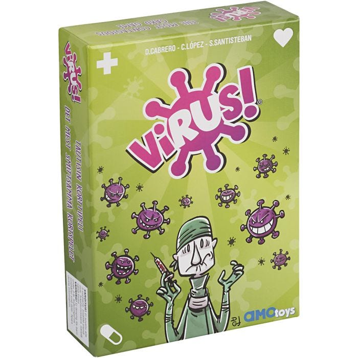 VIRUS korttipeli, 1 kpl