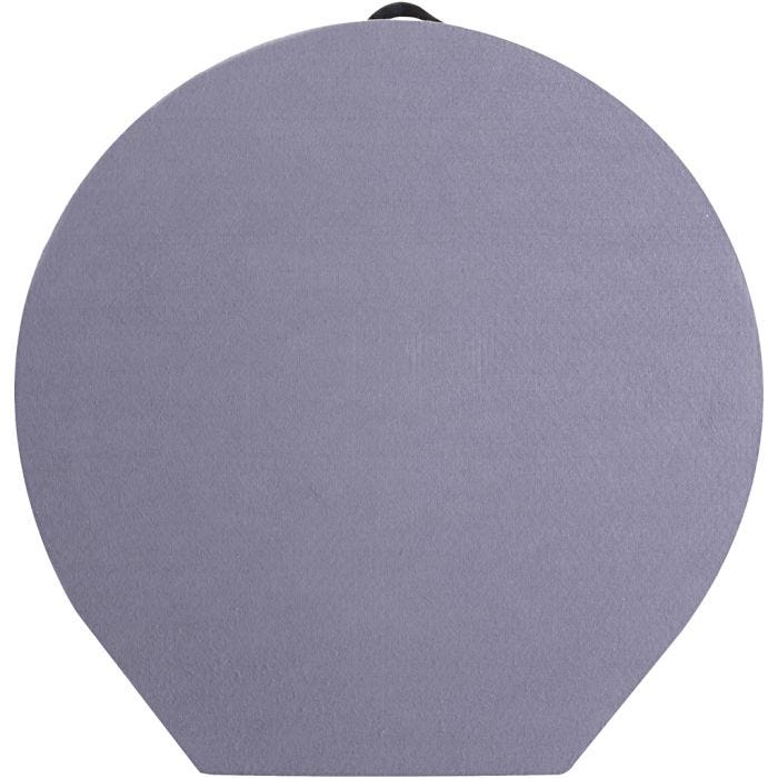 Flano-levy, 73 cm, harmaa, 1 kpl