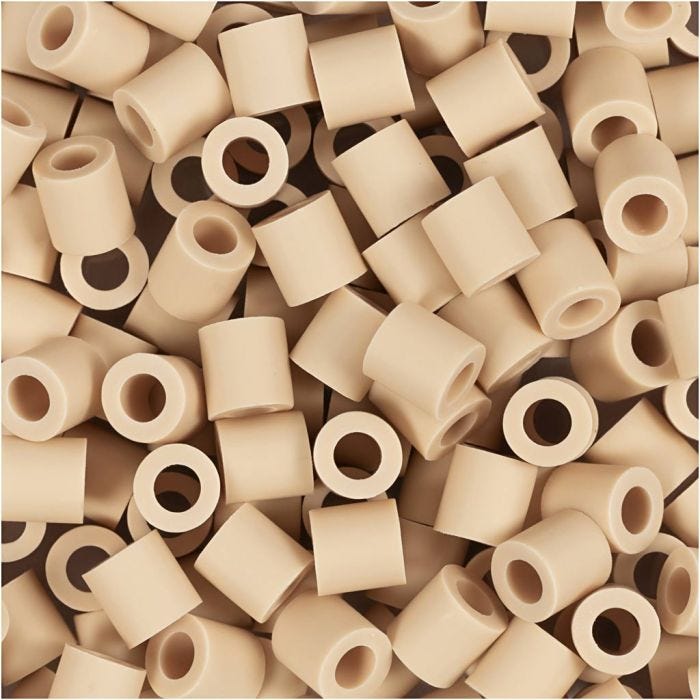 NABBI BIO-helmet, koko 5x5 mm, aukon koko 2.5 mm, medium, kerma, 1000 kpl/ 1 pkt