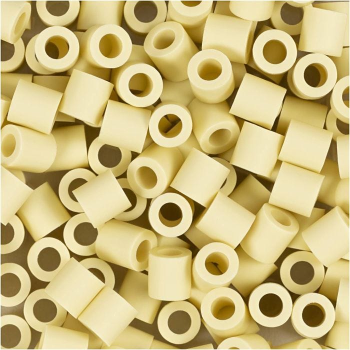 NABBI BIO-helmet, koko 5x5 mm, aukon koko 2.5 mm, medium, vaaleankeltainen, 1000 kpl/ 1 pkt