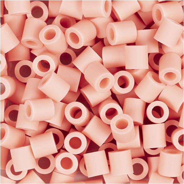 NABBI BIO-helmet, koko 5x5 mm, aukon koko 2,5 mm, medium, salmon (051), 1000 kpl/ 1 pkt