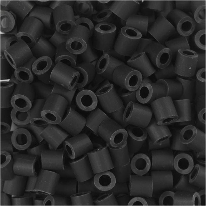 NABBI BIO-helmet, koko 5x5 mm, aukon koko 2.5 mm, medium, musta, 1000 kpl/ 1 pkt