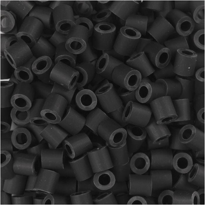 NABBI BIO-helmet, koko 5x5 mm, aukon koko 2.5 mm, medium, musta, 3000 kpl/ 1 pkt