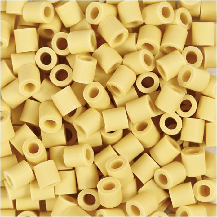 NABBI BIO-helmet, koko 5x5 mm, aukon koko 2.5 mm, medium, keltainen, 1000 kpl/ 1 pkt
