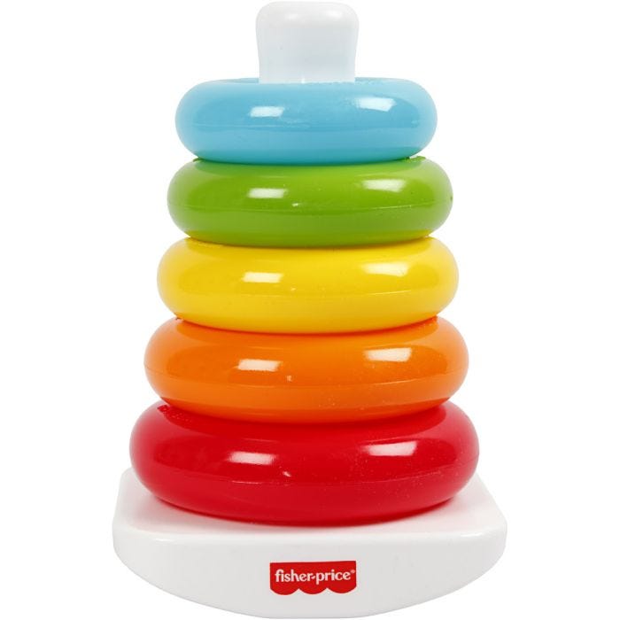 Fisher Price Eco Rock-a-Stack, Pinottava torni, 21,5 cm, 14 cm, 1 set