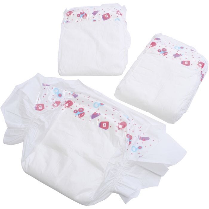 Nuken vaipat, koko 28-35 cm, 3 kpl/ 1 pkt