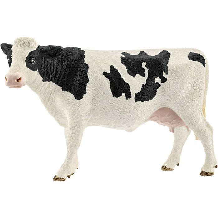 Schleich Maatilan eläimet, Lehmä, 8,1x12,5x6,2 cm, 1 kpl