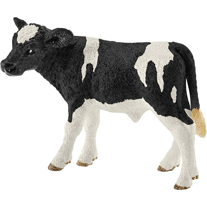 Schleich Maatilan eläimet, Vasikka, 5,1x7,7x3,3 cm, 1 kpl