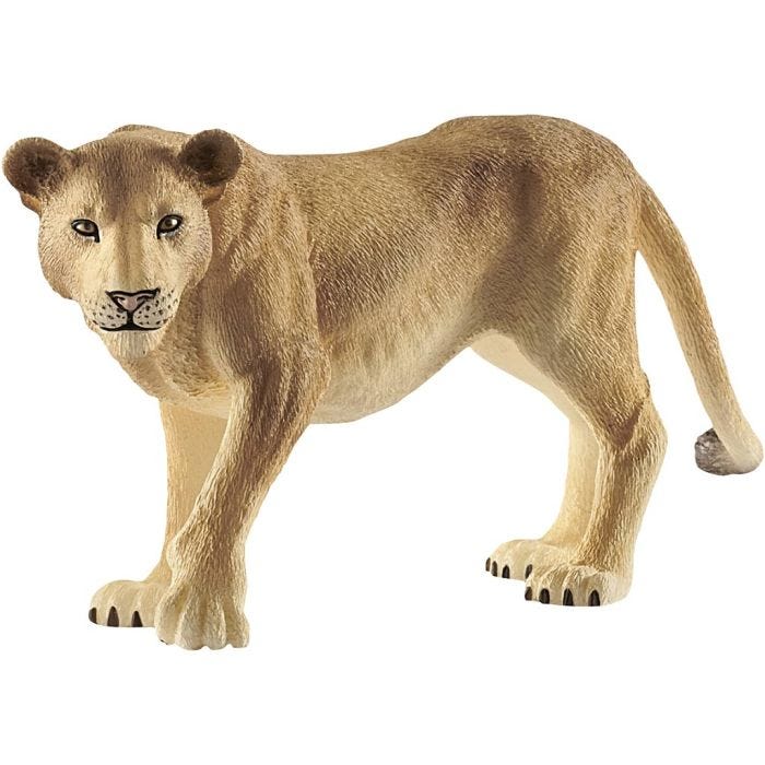 Schleich Villieläimet, Naarasleijona, 5,3x11,6x4 cm, 1 kpl