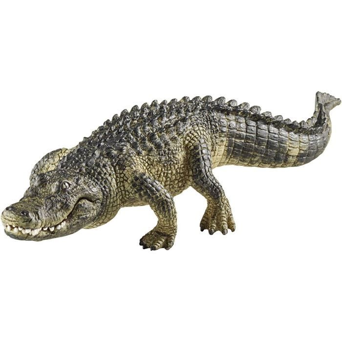 Schleich Villieläimet, Alligaattori, koko 3,7x19x5,9 cm, 1 kpl