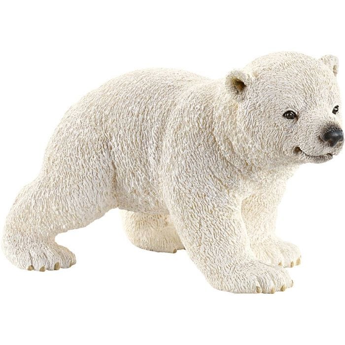 Schleich Pohjoisen villieläimet, Jääkarhun pentu, 4x6,5x4 cm, 1 kpl
