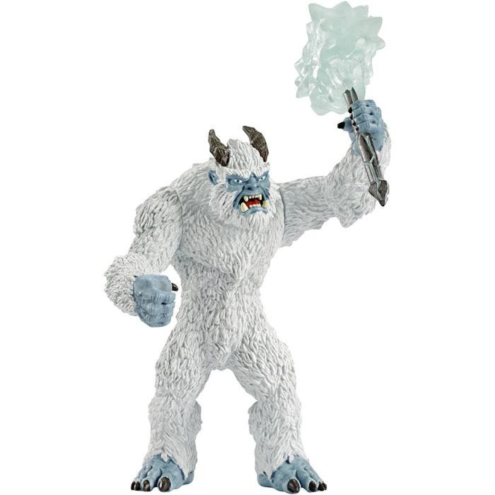 Schleich Monsterit, Jäähirviö ja ase, 18x15,5x11 cm, 1 kpl